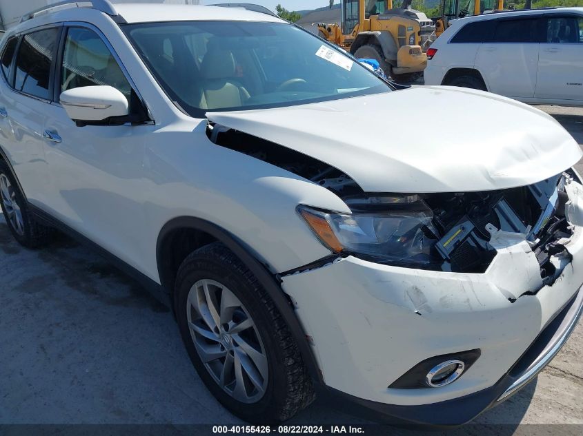 2014 Nissan Rogue Sl VIN: 5N1AT2MV0EC827236 Lot: 40155426