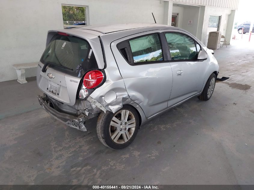 2014 Chevrolet Spark Ls VIN: KL8CB6S95EC482078 Lot: 40155441