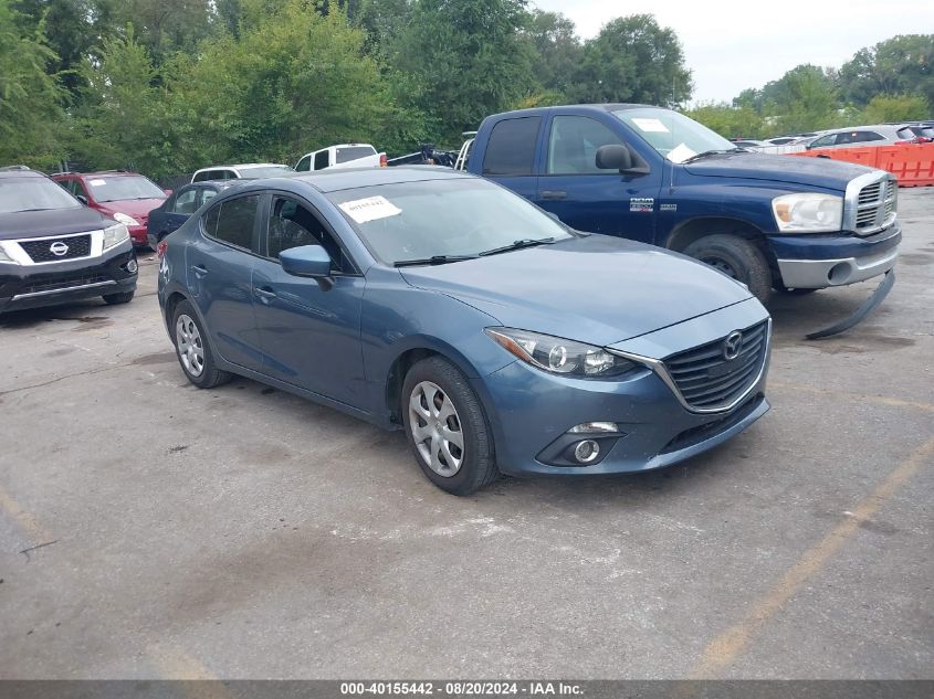 2015 MAZDA MAZDA3 I SPORT - 3MZBM1U75FM232879