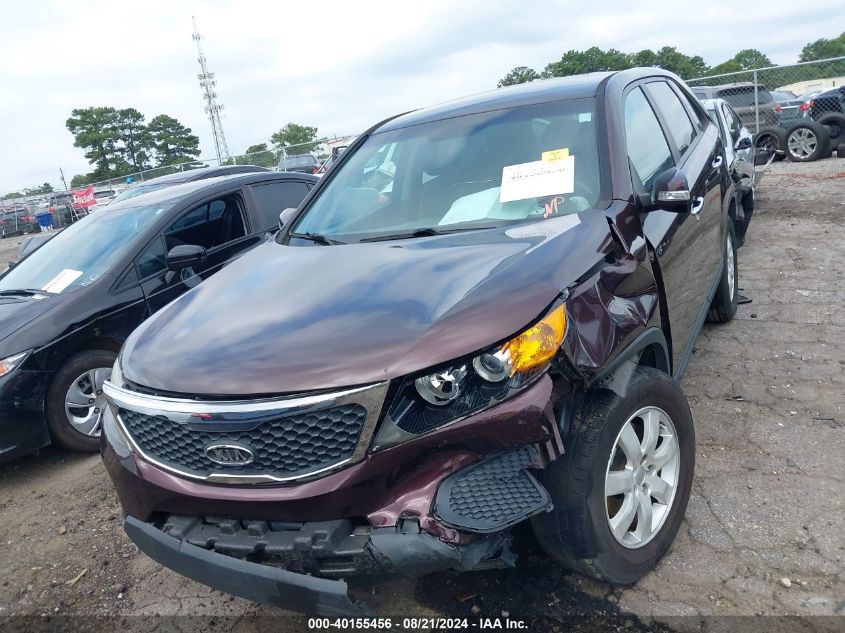 2011 Kia Sorento Lx VIN: 5XYKT3A18BG127245 Lot: 40155456