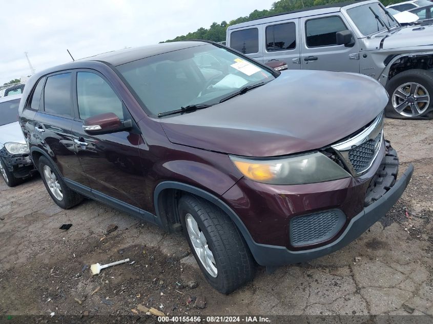 2011 Kia Sorento Lx VIN: 5XYKT3A18BG127245 Lot: 40155456