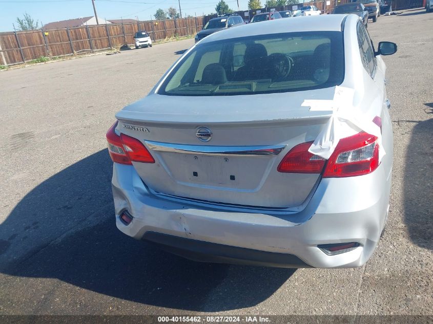 2019 Nissan Sentra S VIN: 3N1AB7AP1KY260647 Lot: 40155462