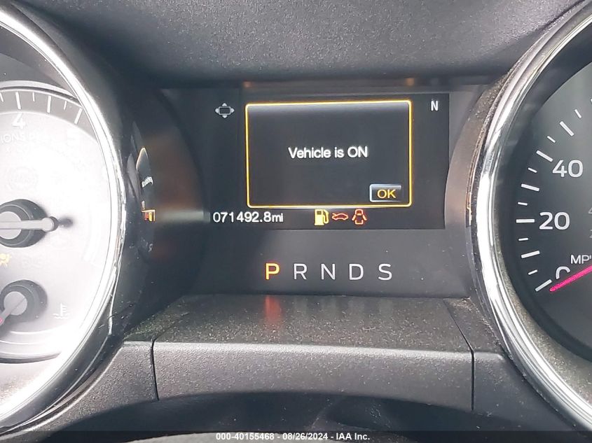 2017 Ford Mustang Gt Premium VIN: 1FA6P8CF9H5329207 Lot: 40155468