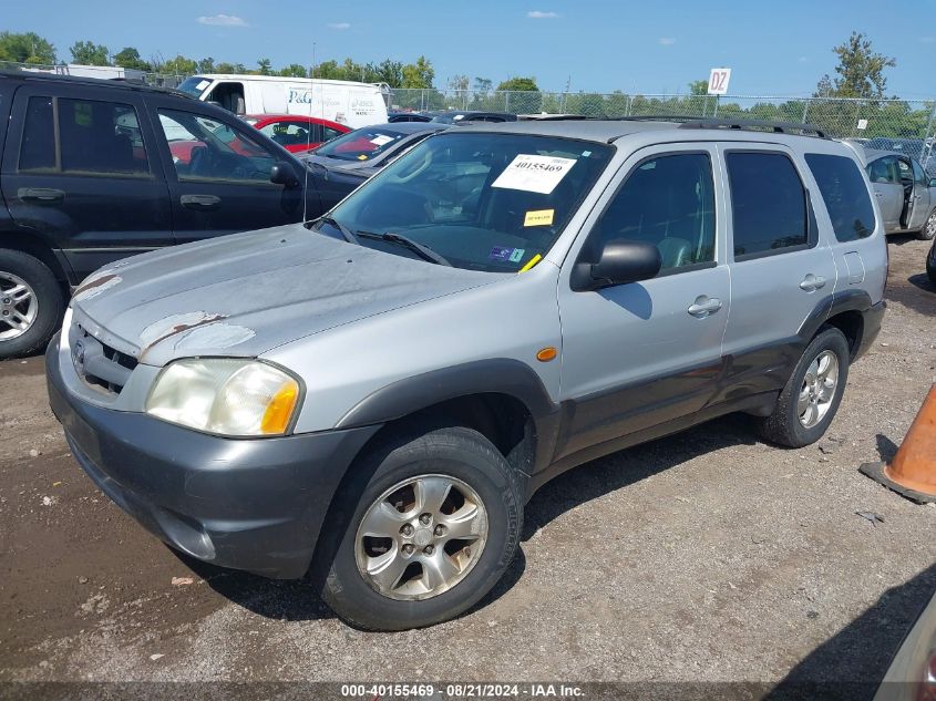 2003 Mazda Tribute Es VIN: 4F2CZ96133KM35661 Lot: 40155469