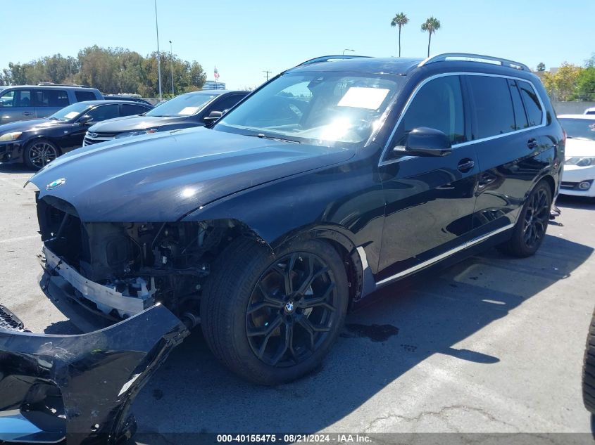 2019 BMW X7 xDrive40I VIN: 5UXCW2C59KL086780 Lot: 40155475