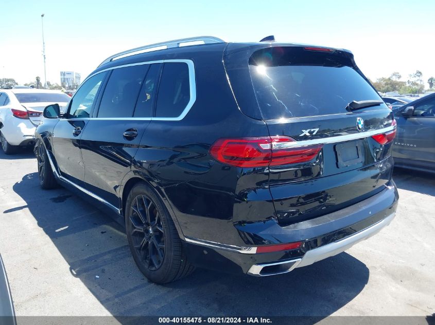 2019 BMW X7 xDrive40I VIN: 5UXCW2C59KL086780 Lot: 40155475