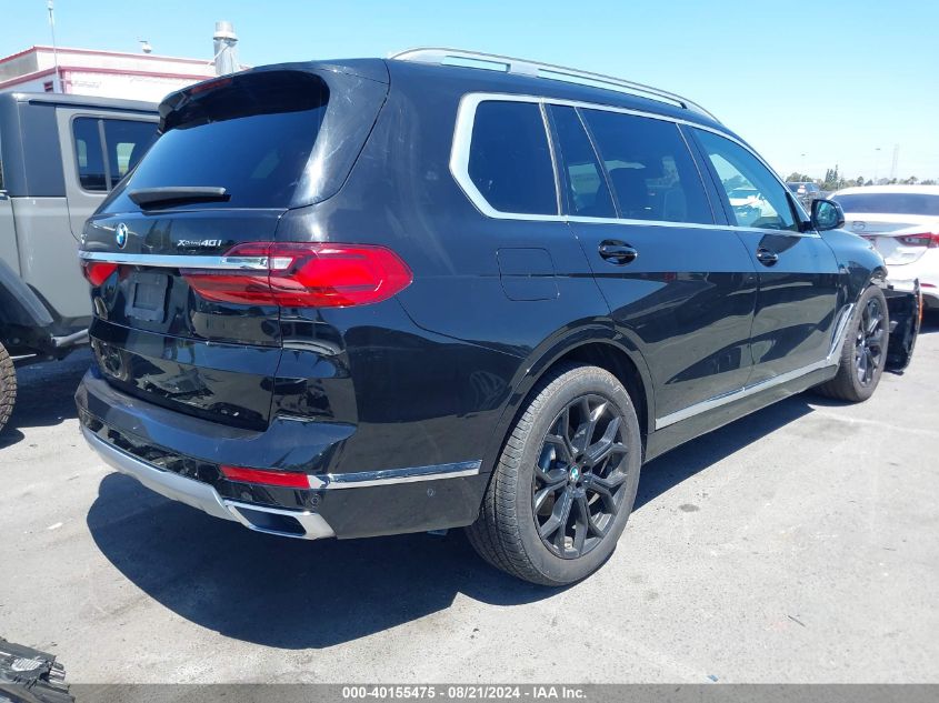 2019 BMW X7 xDrive40I VIN: 5UXCW2C59KL086780 Lot: 40155475