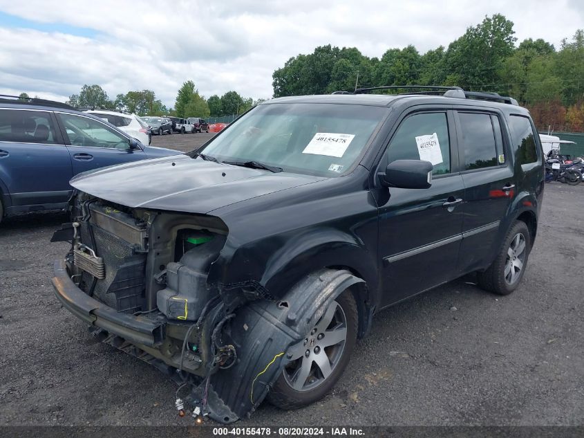 2012 Honda Pilot Touring VIN: 5FNYF4H90CB053542 Lot: 40155478