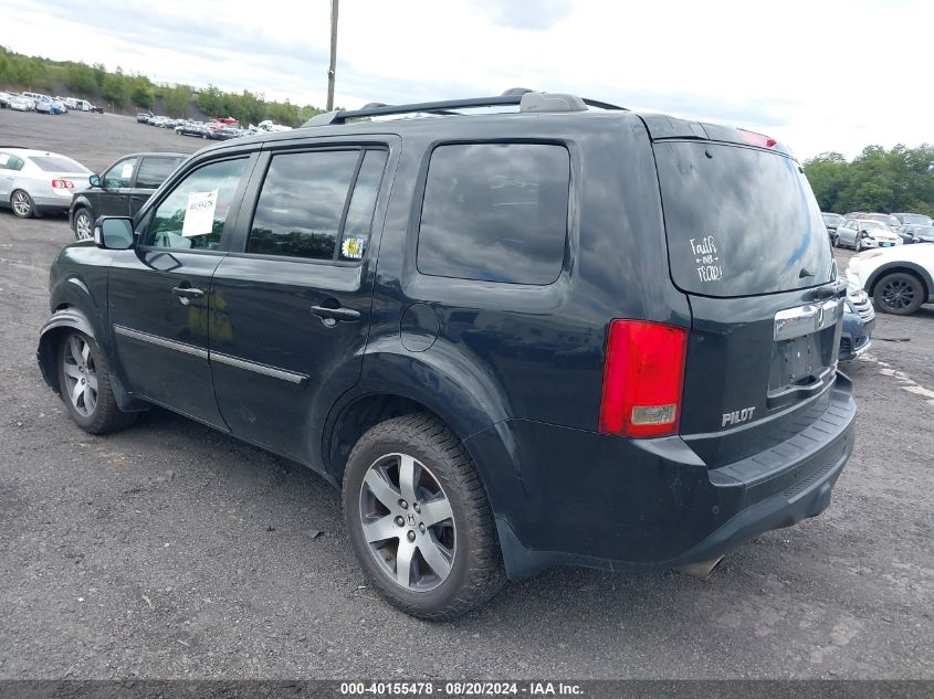 2012 Honda Pilot Touring VIN: 5FNYF4H90CB053542 Lot: 40155478