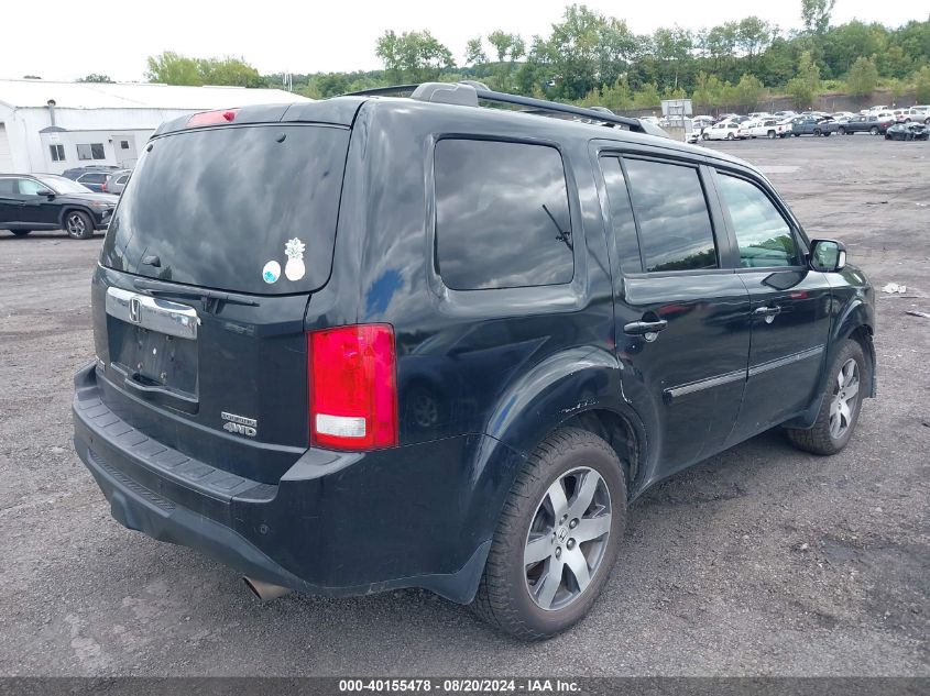 2012 Honda Pilot Touring VIN: 5FNYF4H90CB053542 Lot: 40155478