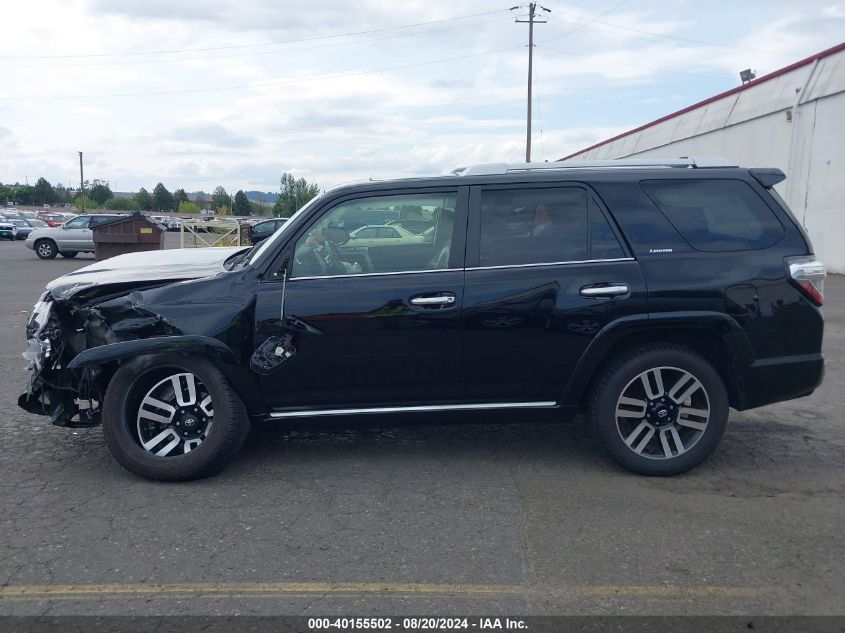 2017 Toyota 4Runner Limited VIN: JTEBU5JR1H5462181 Lot: 40155502