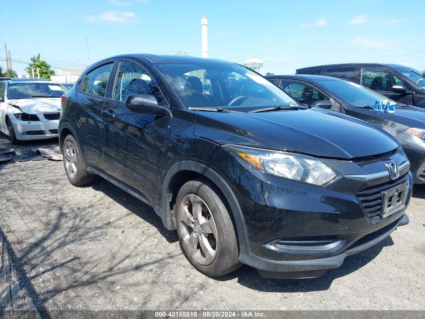 2018 Honda Hr-V Lx VIN: 3CZRU6H36JG712534 Lot: 40155510