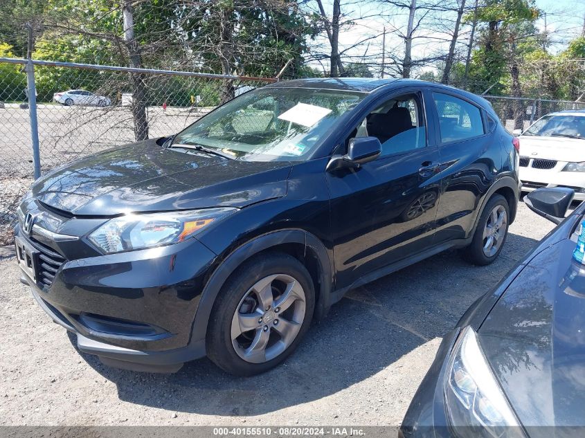 2018 Honda Hr-V Lx VIN: 3CZRU6H36JG712534 Lot: 40155510