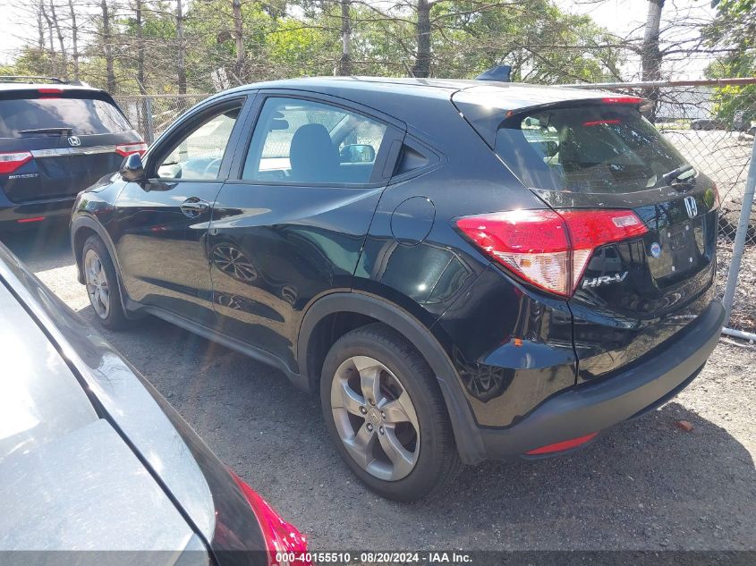 2018 Honda Hr-V Lx VIN: 3CZRU6H36JG712534 Lot: 40155510