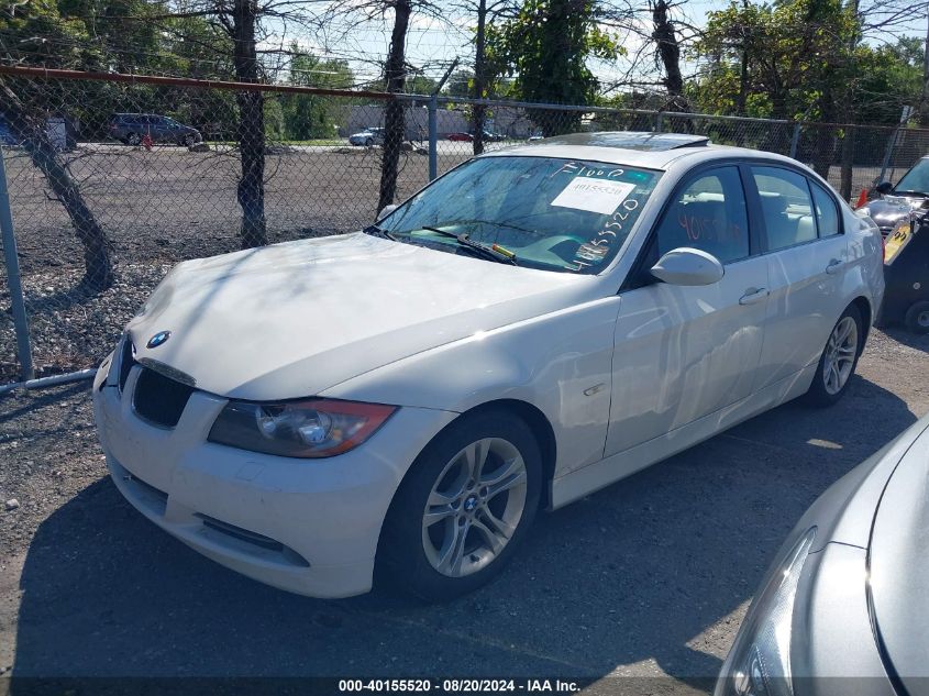 2008 BMW 328Xi VIN: WBAVC73548KP39964 Lot: 40155520