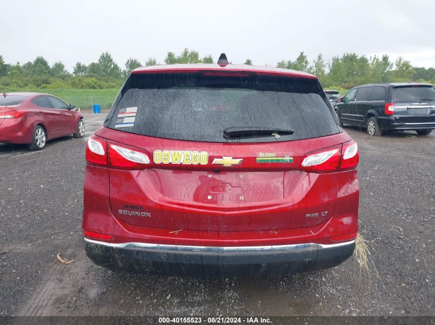 2018 Chevrolet Equinox Lt VIN: 3GNAXSEV9JS632951 Lot: 40155523