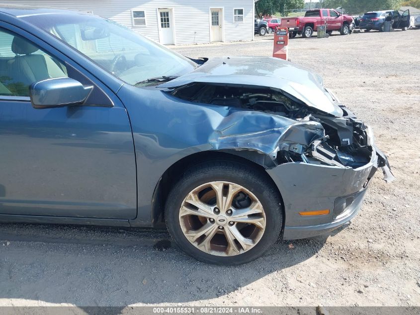 2012 Ford Fusion Se VIN: 3FAHP0HA8CR210545 Lot: 40155531