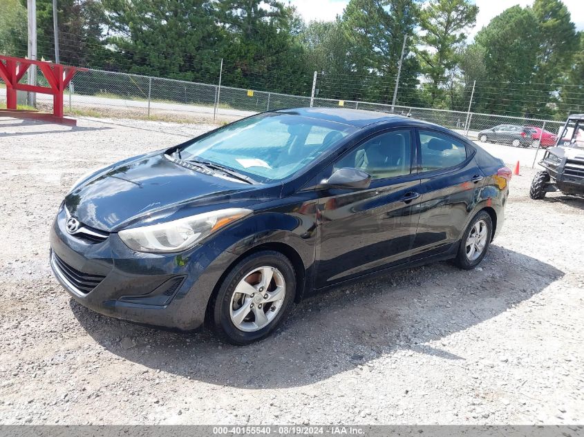 KMHDH4AE7FU382536 2015 HYUNDAI ELANTRA - Image 2