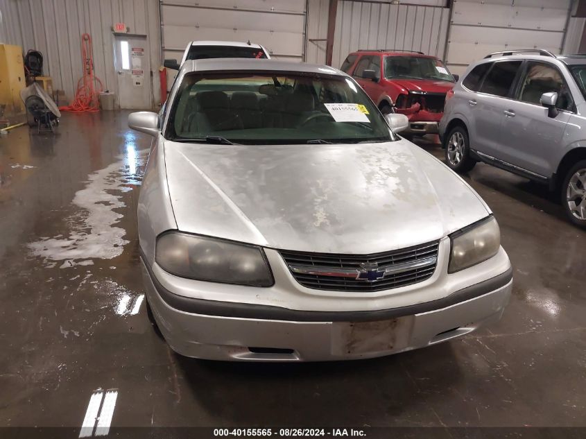 2002 Chevrolet Impala VIN: 2G1WF55E929127728 Lot: 40155565