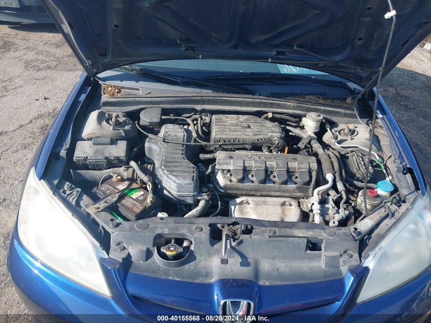 2004 Honda Civic Ex VIN: 2HGES26794H514402 Lot: 40155568