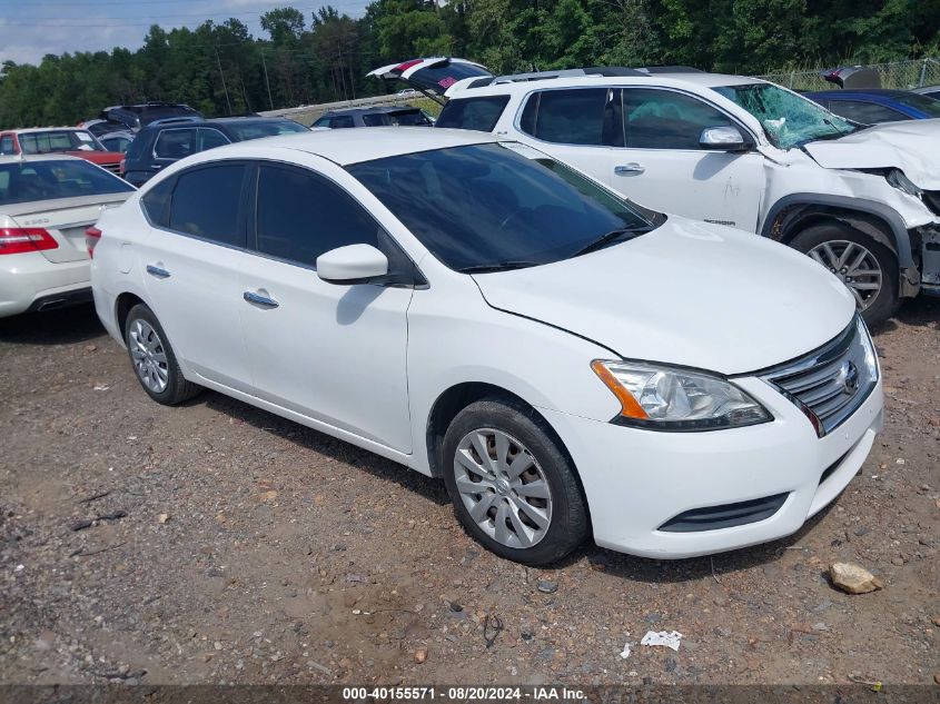 2015 Nissan Sentra Fe+ S/S/Sl/Sr/Sv VIN: 3N1AB7AP2FL657545 Lot: 40155571