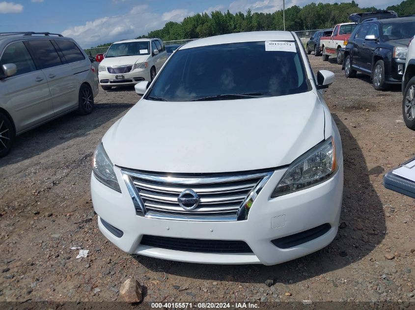 2015 Nissan Sentra Fe+ S/S/Sl/Sr/Sv VIN: 3N1AB7AP2FL657545 Lot: 40155571