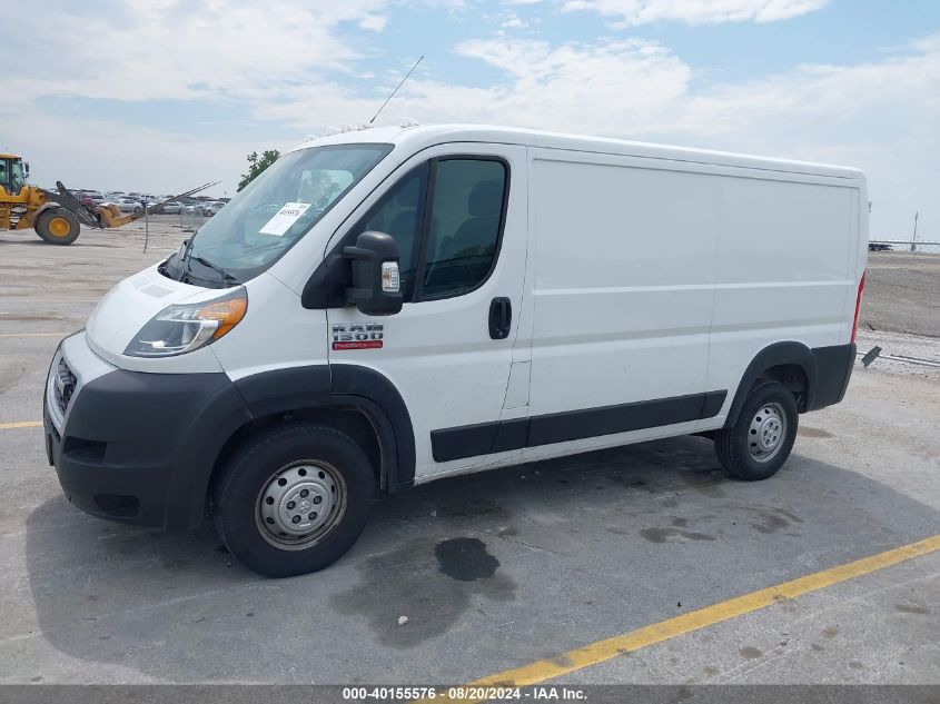 3C6TRVAG8KE531959 2019 Ram Promaster 1500 Low Roof 136 Wb