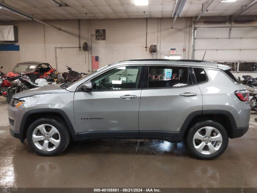 2019 Jeep Compass Latitude 4X4 VIN: 3C4NJDBB1KT847057 Lot: 40155581