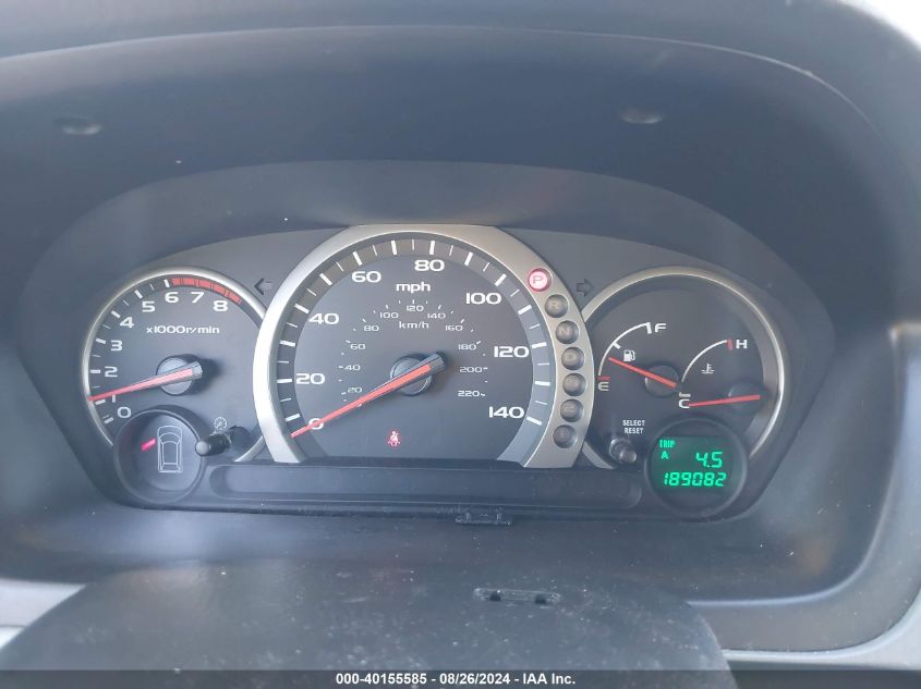 2004 Honda Pilot Ex-L VIN: 2HKYF18564H587305 Lot: 40155585