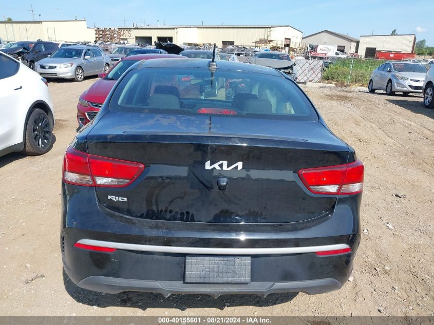 2023 Kia Rio Lx/S VIN: 3KPA24AD2PE553886 Lot: 40155601