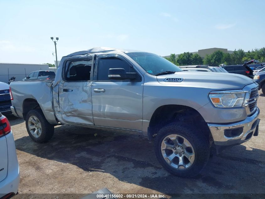 2019 Ram 1500 Big Horn/Lone Star VIN: 1C6SRFFT2KN668494 Lot: 40155602