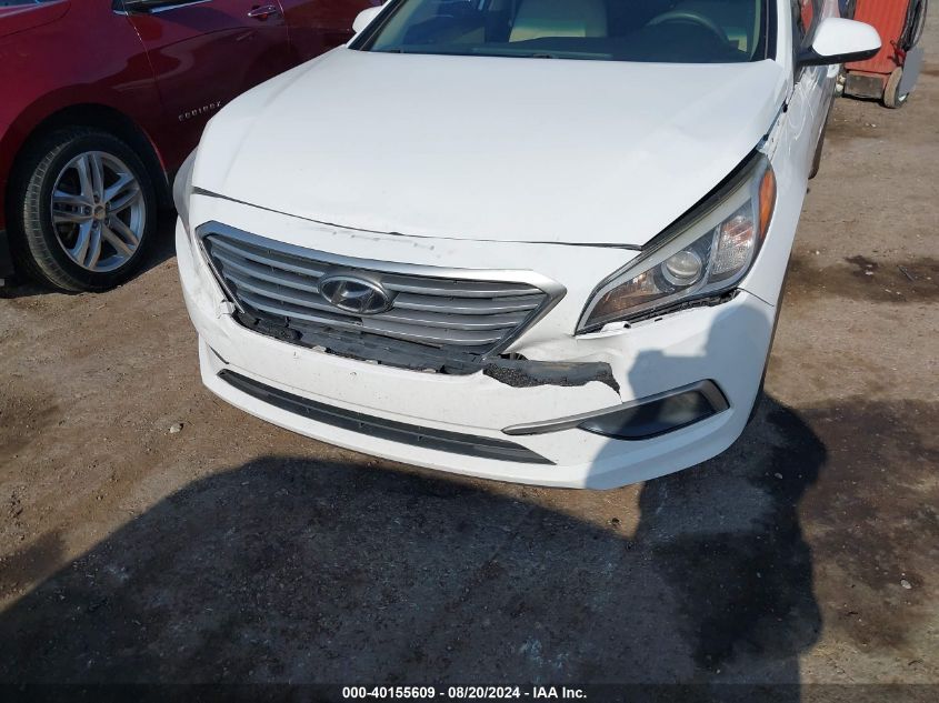 2017 Hyundai Sonata Se VIN: 5NPE24AF3HH466126 Lot: 40155609