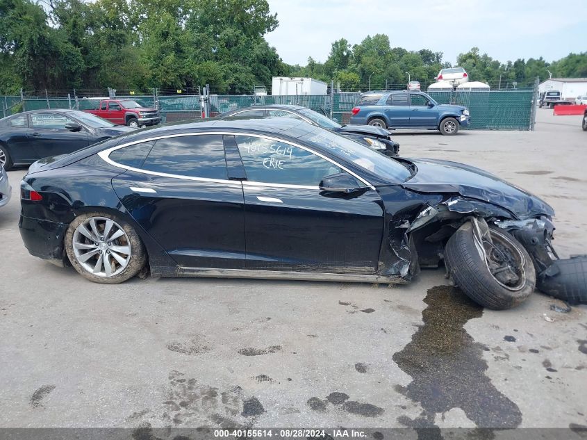 2016 Tesla Model S 60D/70D/75D/85D/90D VIN: 5YJSA1E2XGF122737 Lot: 40155614