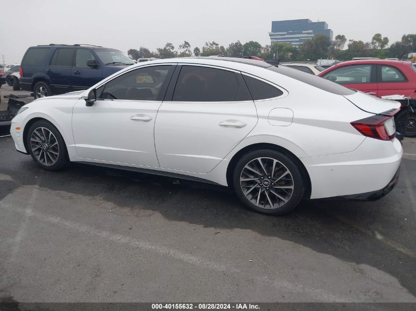 2020 Hyundai Sonata Limited VIN: 5NPEH4J2XLH046884 Lot: 40155632