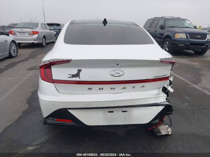 2020 Hyundai Sonata Limited VIN: 5NPEH4J2XLH046884 Lot: 40155632