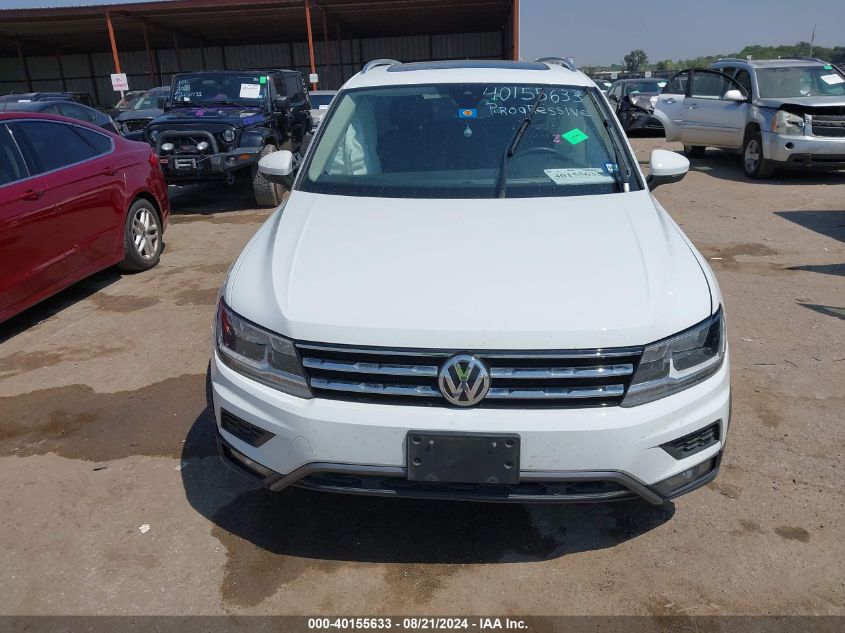 2020 Volkswagen Tiguan Se/Sel VIN: 3VV3B7AX6LM124692 Lot: 40155633