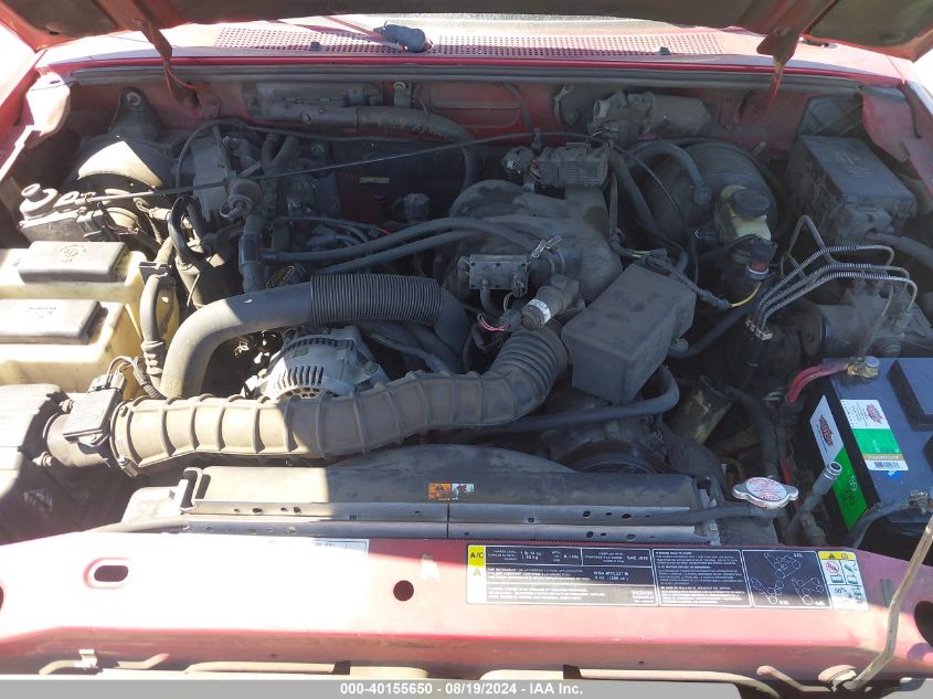 2001 Ford Ranger Edge/Xl/Xlt VIN: 1FTYR14VX1PB20420 Lot: 40155650