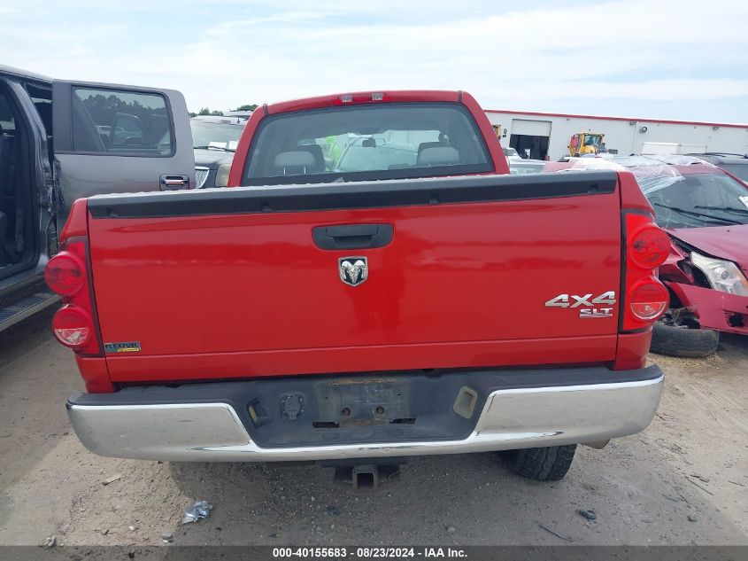 2007 Dodge Ram 1500 Slt/Trx4 Off Road/Sport VIN: 1D7HU18P77S150822 Lot: 40155683