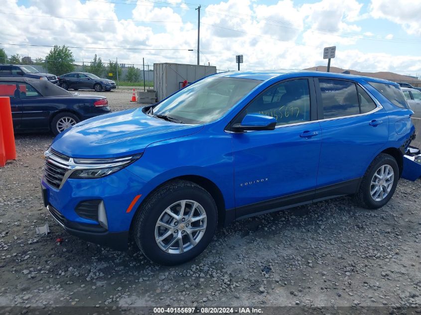 2024 Chevrolet Equinox Lt VIN: 3GNAXUEG4RS224205 Lot: 40155697