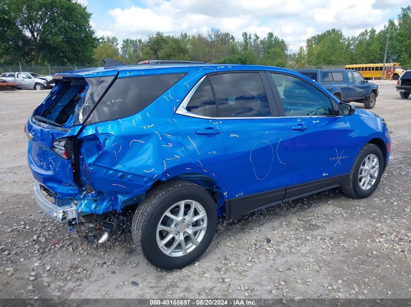 2024 Chevrolet Equinox Lt VIN: 3GNAXUEG4RS224205 Lot: 40155697