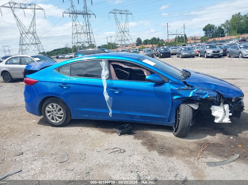 2017 Hyundai Elantra Se VIN: KMHD74LFXHU372062 Lot: 40155709