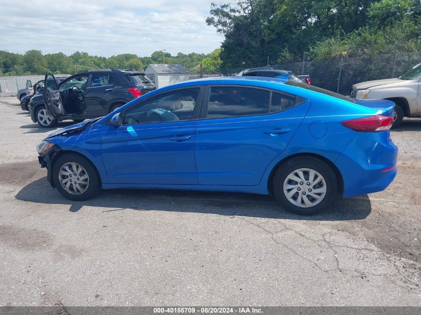 2017 Hyundai Elantra Se VIN: KMHD74LFXHU372062 Lot: 40155709