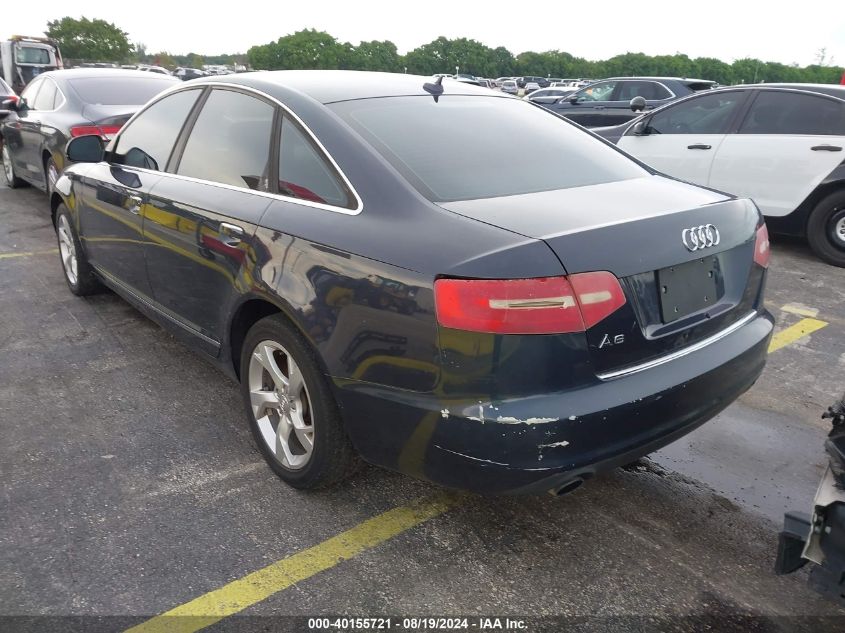 2010 Audi A6 3.2 Premium VIN: WAUAKAFB2AN028879 Lot: 40155721