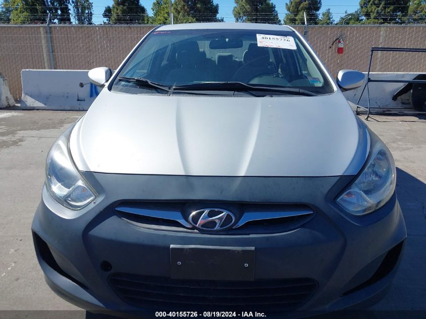 2013 Hyundai Accent Gls VIN: KMHCT4AE0DU519808 Lot: 40155726