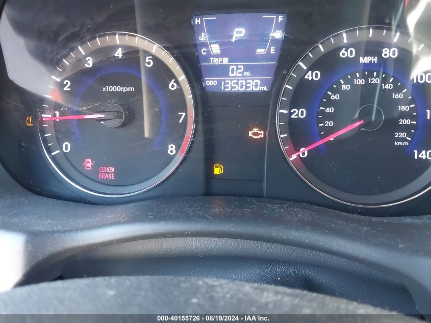 2013 Hyundai Accent Gls VIN: KMHCT4AE0DU519808 Lot: 40155726