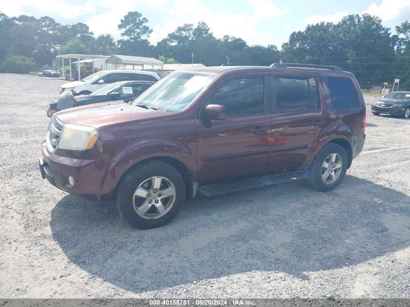 2009 Honda Pilot Ex-L VIN: 5FNYF38679B009823 Lot: 40155751