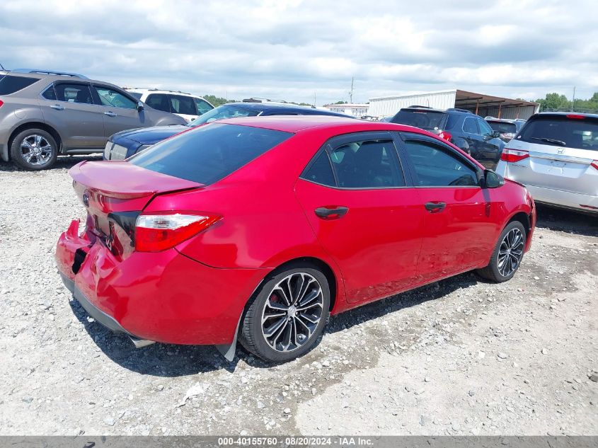 2014 Toyota Corolla L/Le/Le Pls/Prm/S/S Pls VIN: 2T1BURHE5EC170966 Lot: 40155760