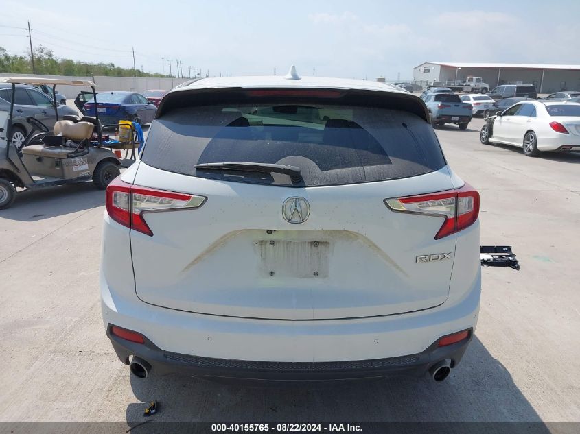 2021 Acura Rdx Advance Package VIN: 5J8TC1H75ML014056 Lot: 40155765