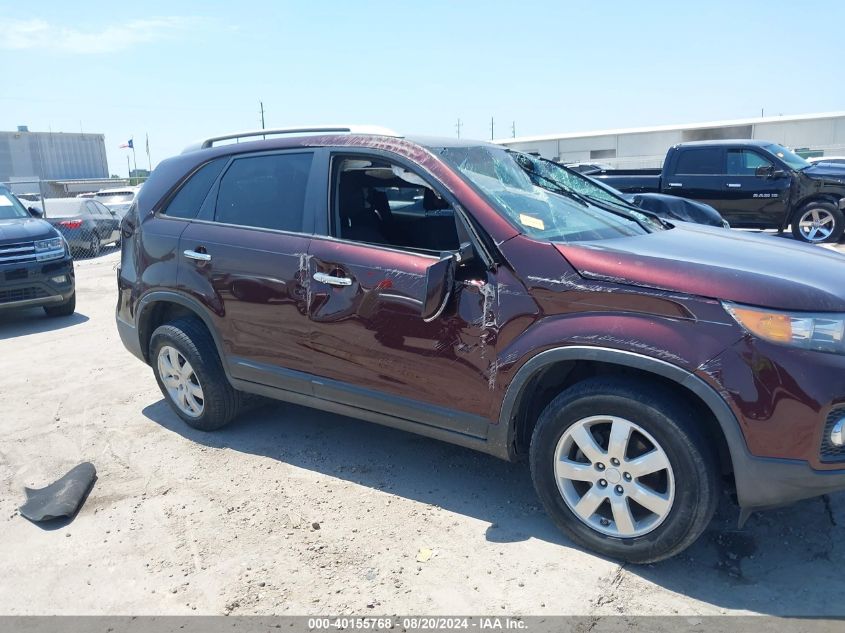 2011 Kia Sorento Lx VIN: 5XYKT4A17BG007183 Lot: 40155768