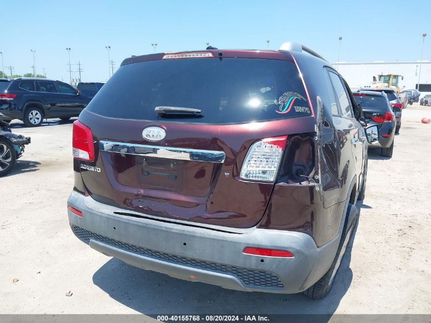 2011 Kia Sorento Lx VIN: 5XYKT4A17BG007183 Lot: 40155768